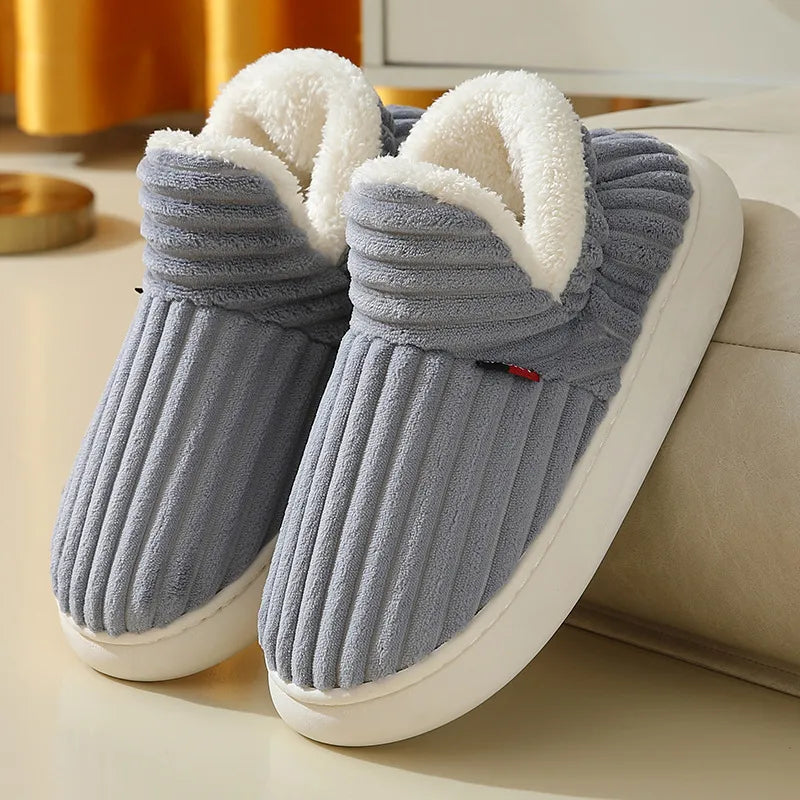 Warm Fur Slippers For Men and Women