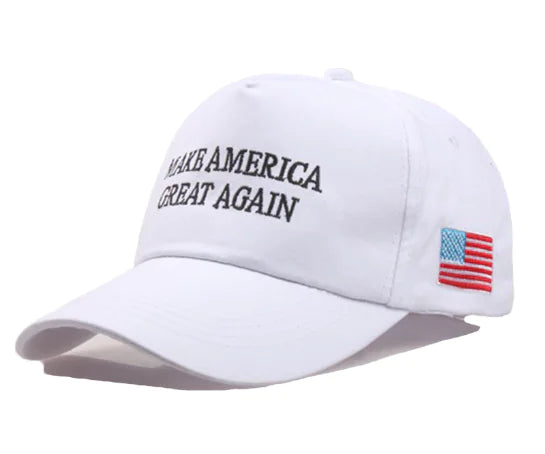 White MAGA Hat