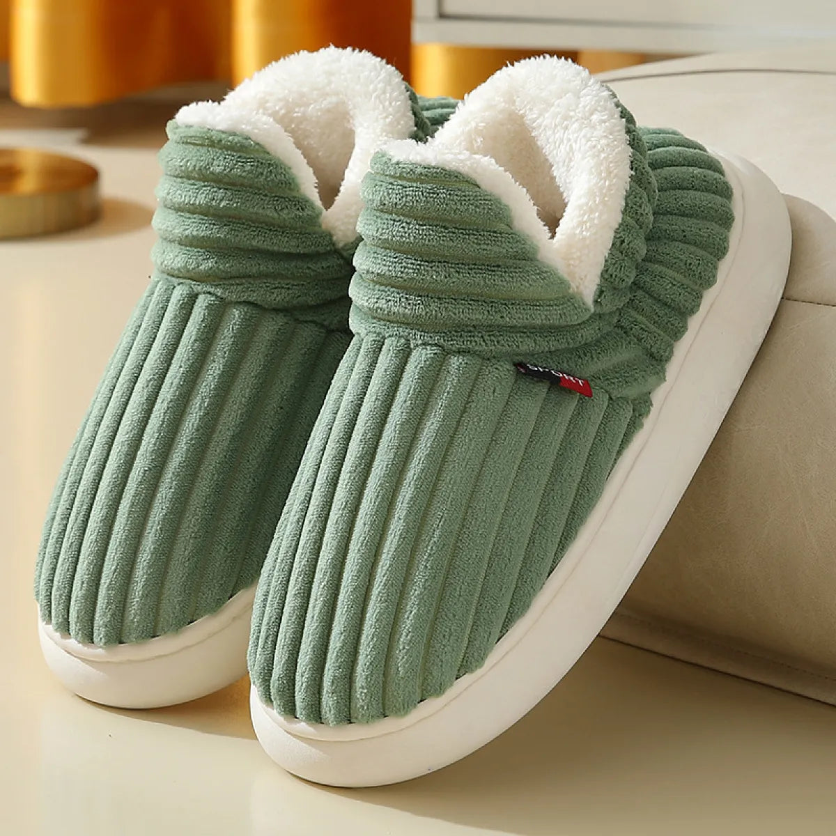 Warm Fur Slippers For Men and Women