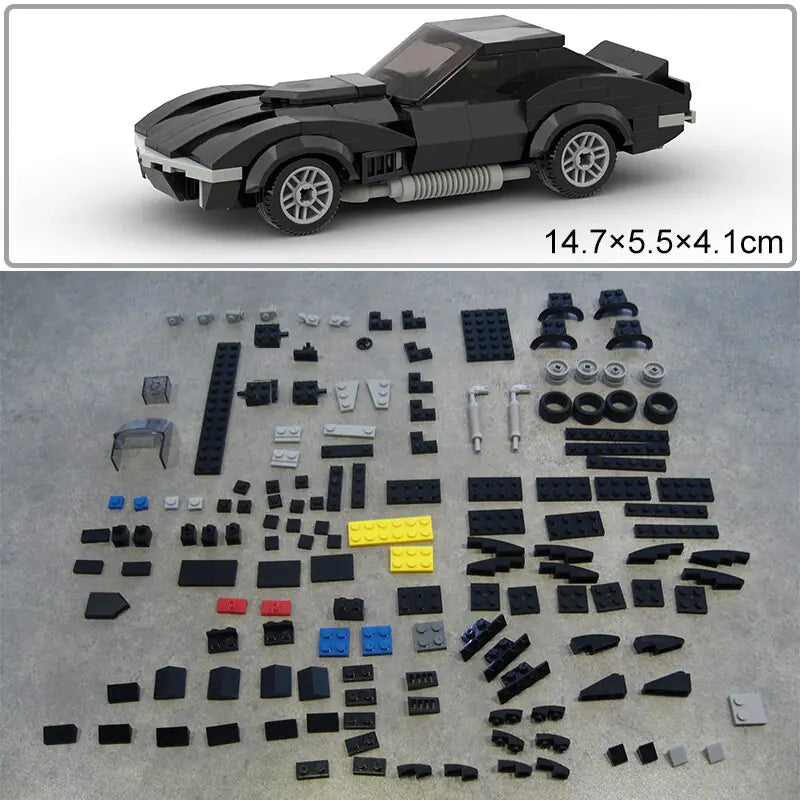 Speed Racing City Car Sport Brick Toy