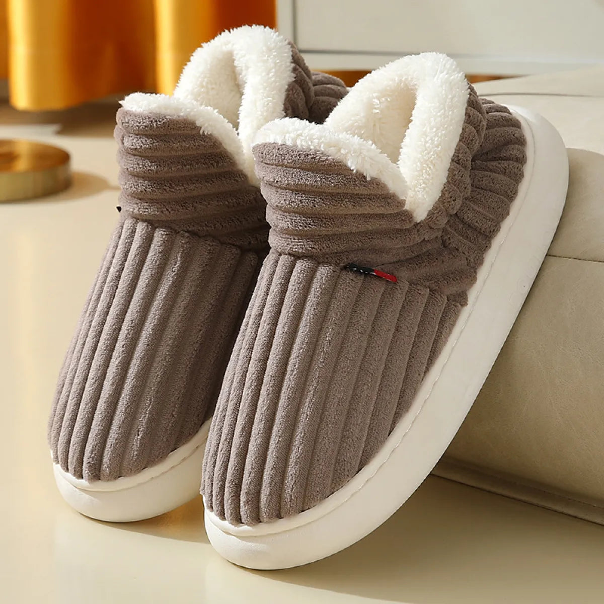 Warm Fur Slippers For Men and Women