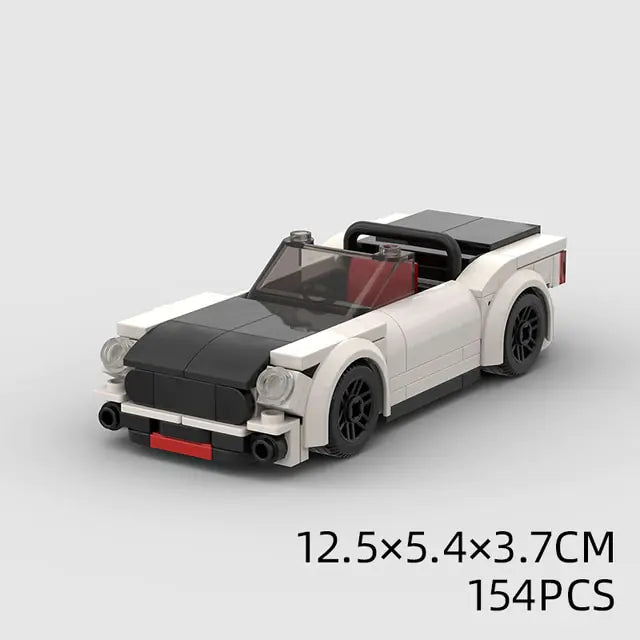 Speed Racing City Car Sport Brick Toy